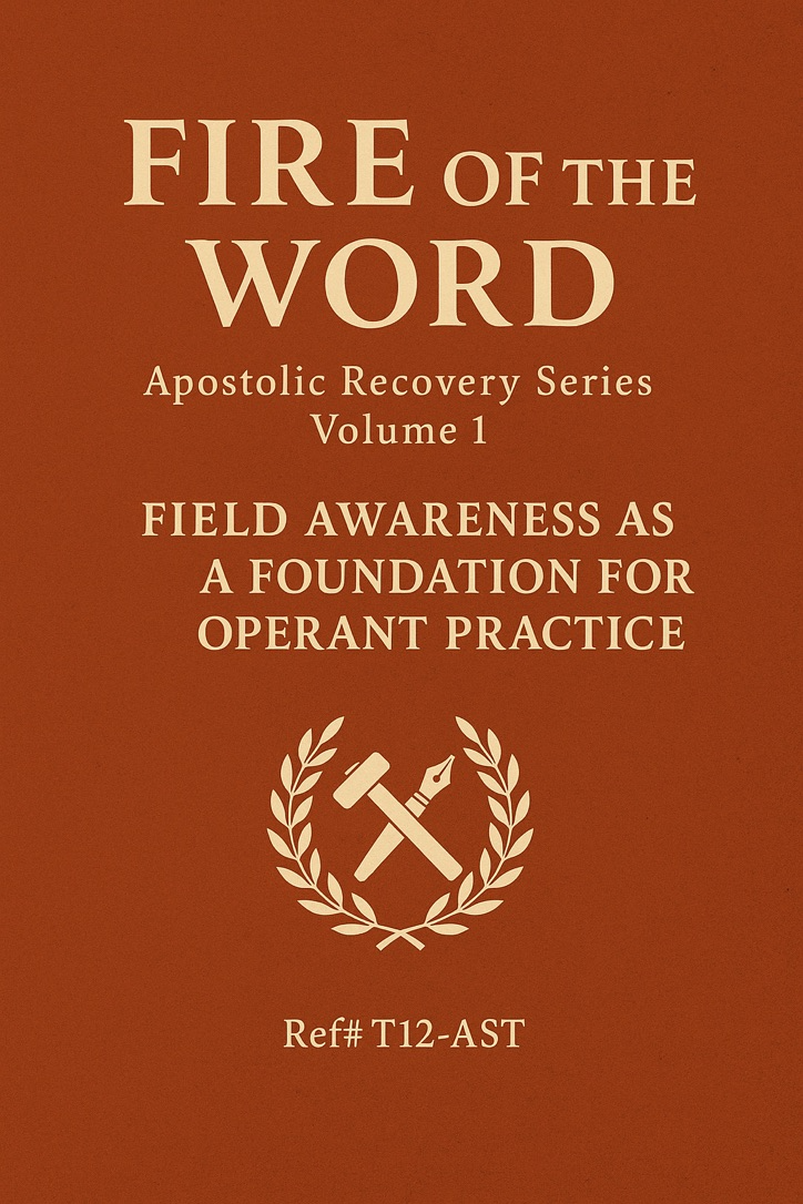 Cover: The Fire of the Word