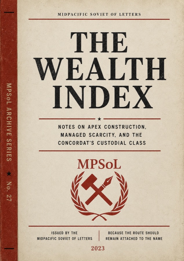 Cover: The Wealth Index