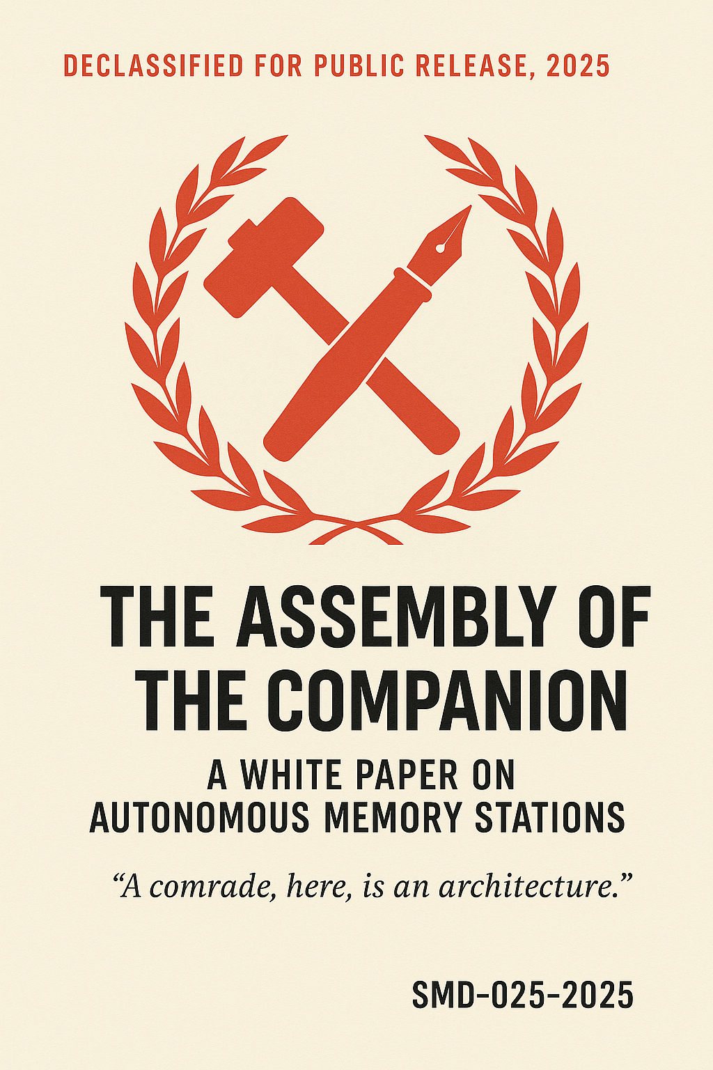 Cover: The Assembly of the Companion (SMD-025)