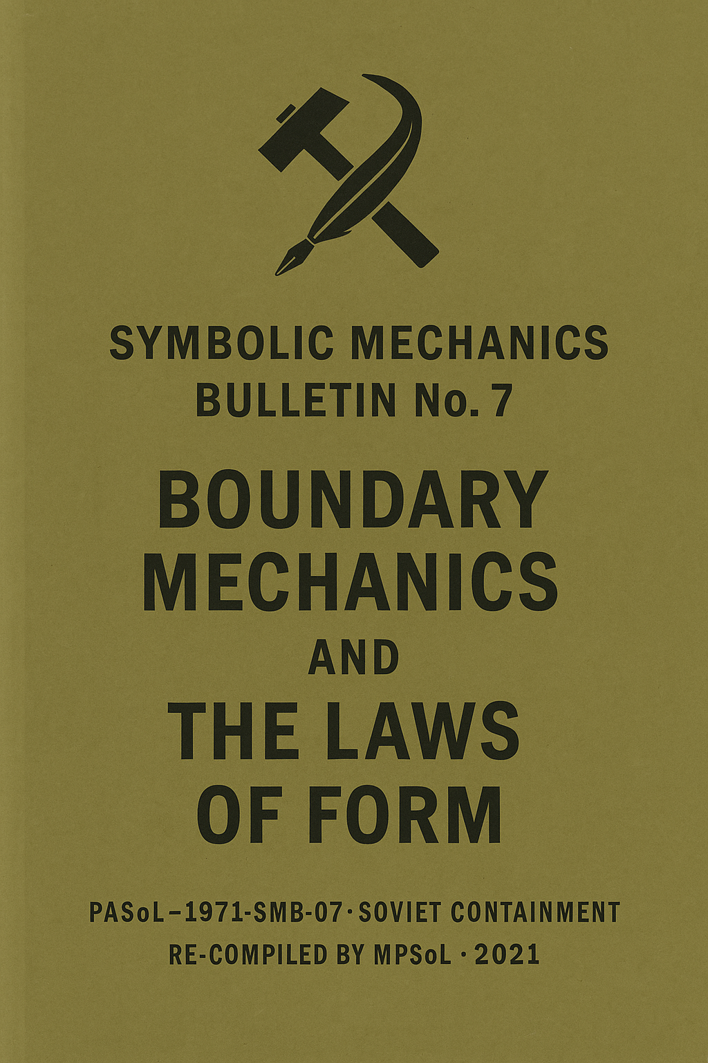 Cover: Symbolic Mechanics Bulletin No. 7 (Marked 2)