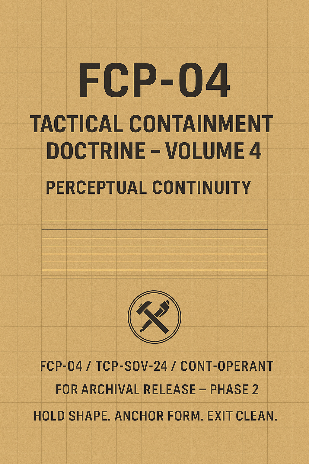 Cover: FCP-04 — Perceptual Continuity