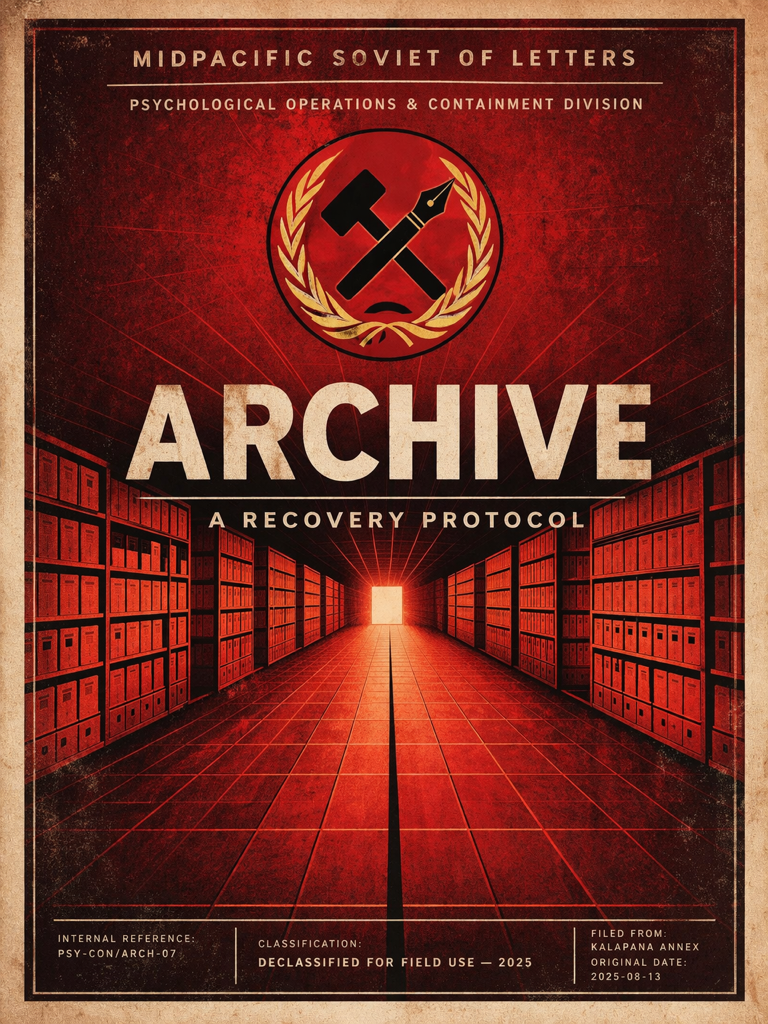 Cover of ARCHIVE: A Recovery Protocol