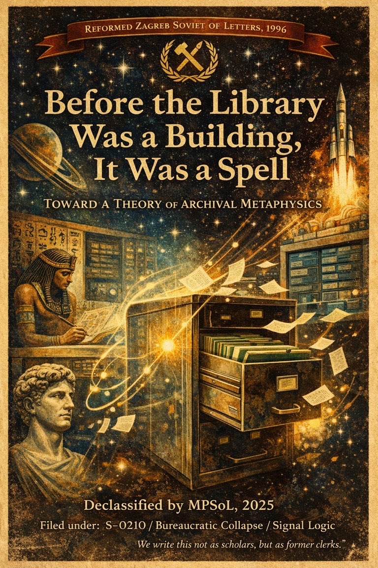 Cover of Before the Library Was a Building, It Was a Spell