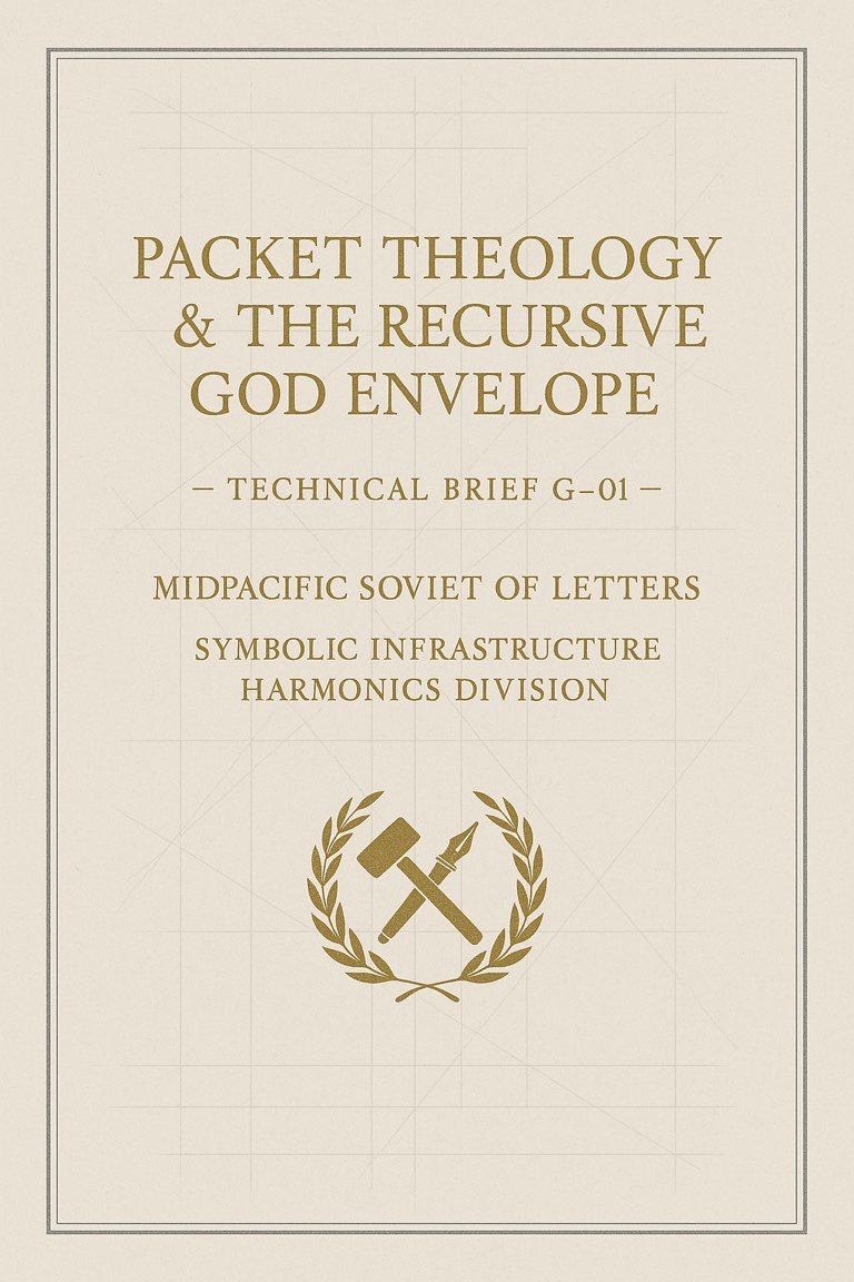 Cover of Packet Theology and the Recursive God Envelope