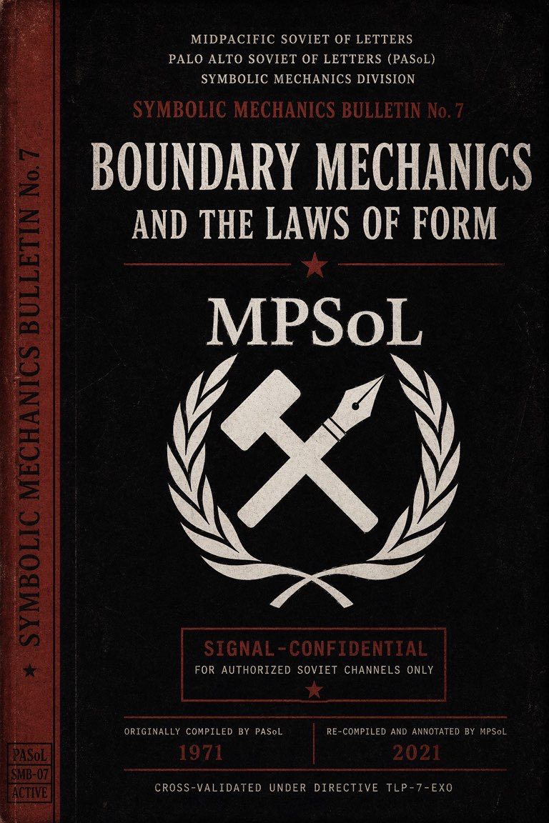 Cover of Symbolic Mechanics Bulletin No. 7