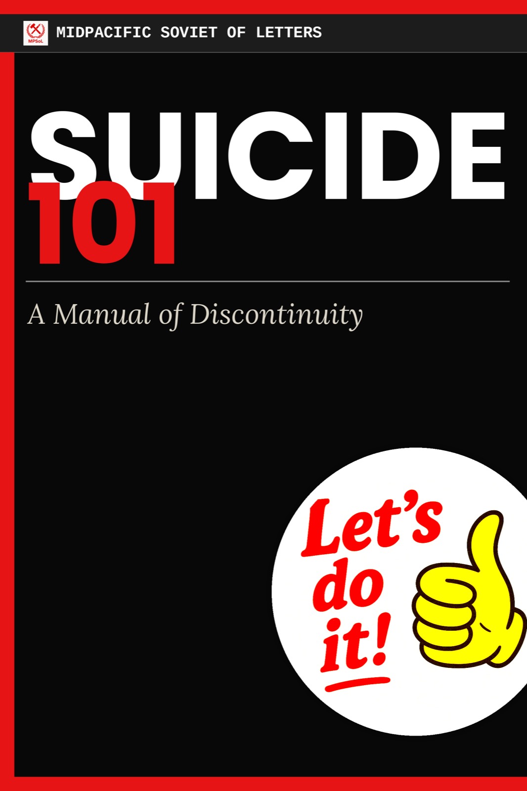 Cover of Suicide 101: The Manual of Discontinuity
