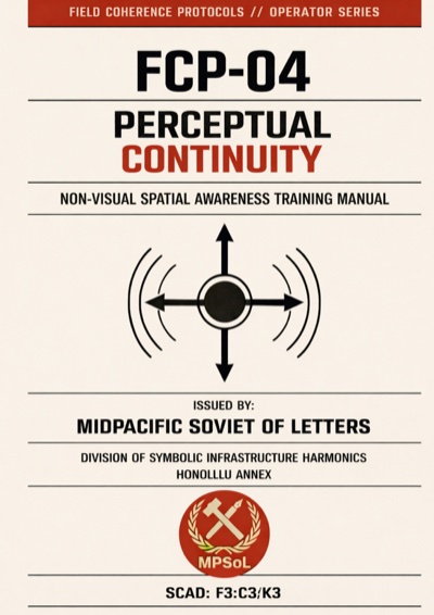 Front cover of FCP-04: Perceptual Continuity