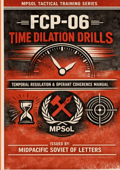 Front cover of FCP-06: Time Dilation Training
