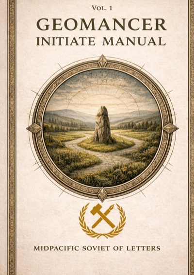Front cover of Geomancer Initiate Manual, Vol. 1