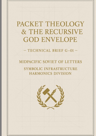 Front cover of PACKET THEOLOGY AND THE RECURSIVE GOD ENVELOPE
