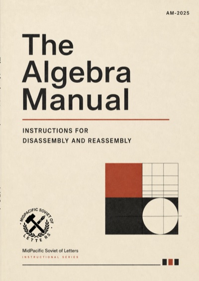 Front cover of The Algebra Manual