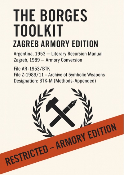 Front cover of The Borges Toolkit