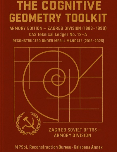 Front cover of The Cognitive Geometry Toolkit