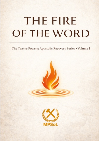 Front cover of The Fire of the Word — Apostle Training Vol. 1
