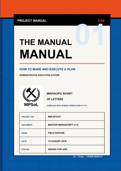 Front cover of The Manual Manual