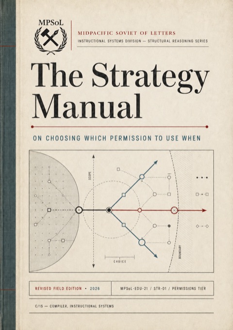 Cover of The Strategy Manual
