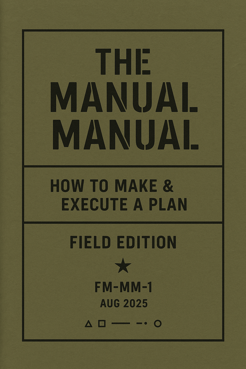 Cover: The Manual Manual